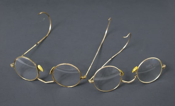 Vintage Set of 2, 1/10 12K Gold Filled Eyeglasses… - image 1