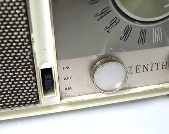 ヴィンテージ ゼニス 真空管 AM/FM/AFC ラジオ モデル S-64184 1951