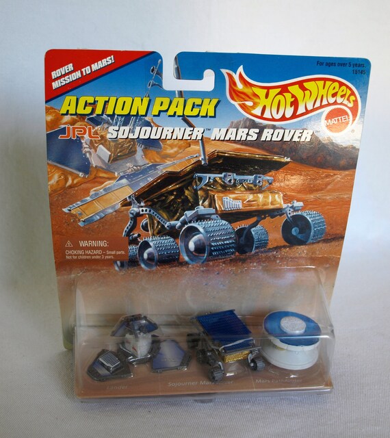 hot wheels action pack jpl sojourner mars rover