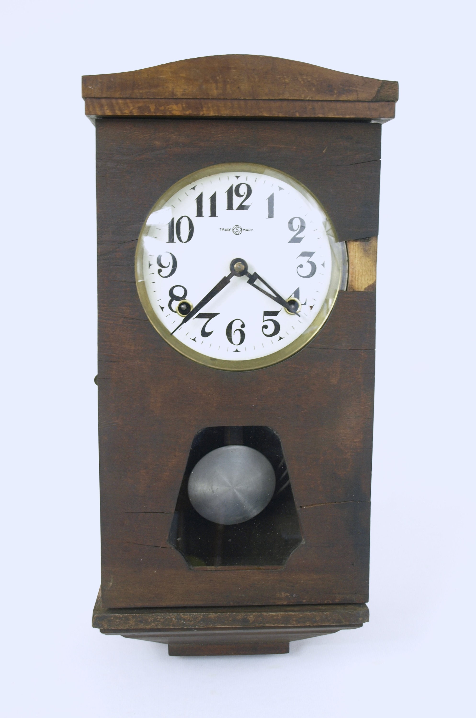Antique Sankosha & Co Best Quality Wood Wall Clock From
