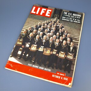 【LIFE magazine】5冊セット（1952〜1956年） LIFE Magazine, October 8, 1956 - Time, Inc. - Advertisements