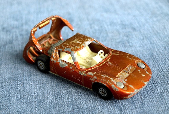 Vintage 1970 Lesney K-24 Lamborghini Miura Die Cast Matchbox