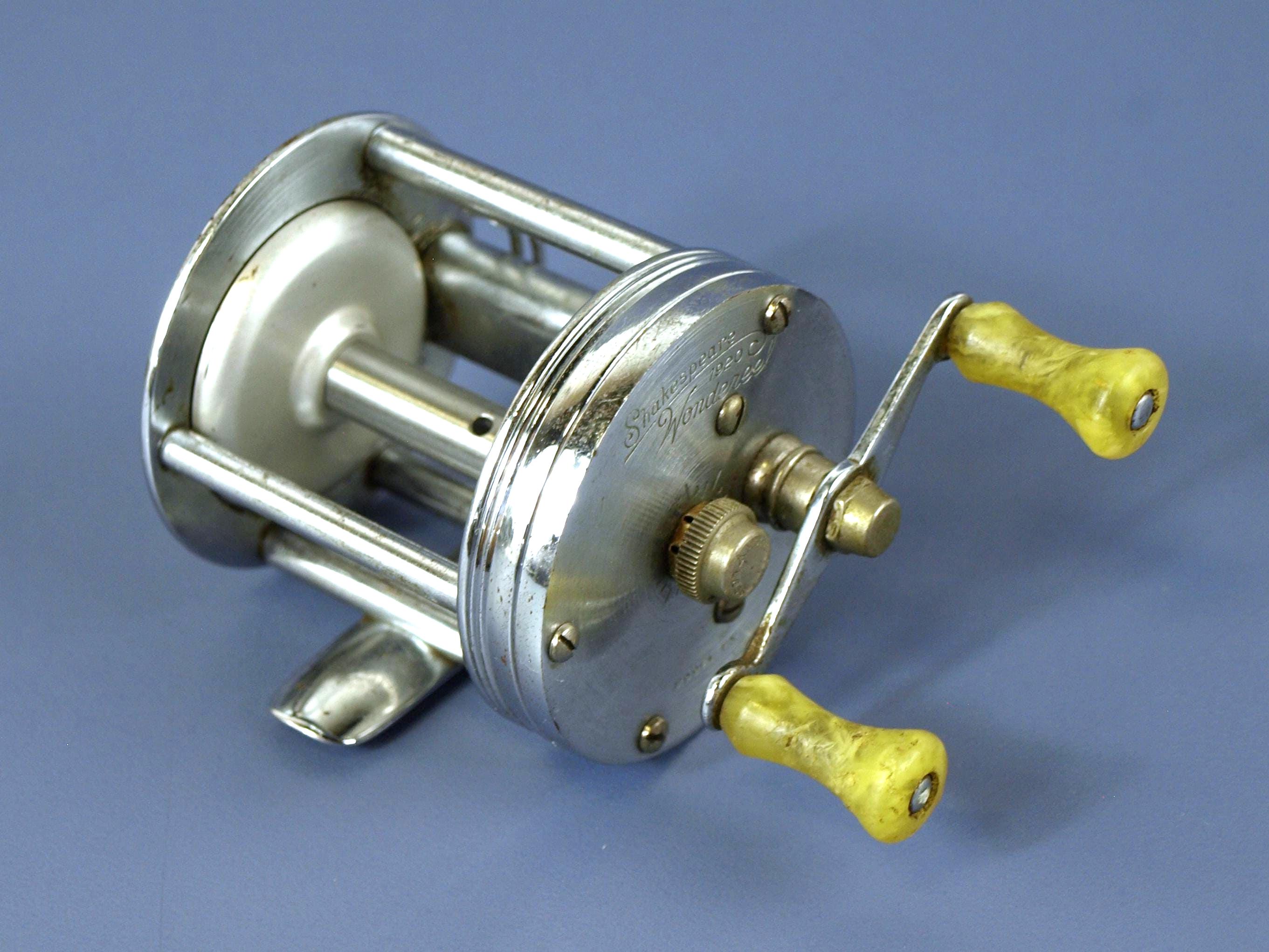 Moulinet De Pêche Vintage Shakespeare Criterion 1960 – Modèle HD, Fabriqué Aux USA (excellent état)