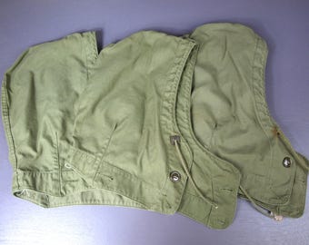 Vintage WWII US ARMY Field Combat Jacket M-1943 WW2 Hoods - Includes 3 Hoods Only - Good Condition