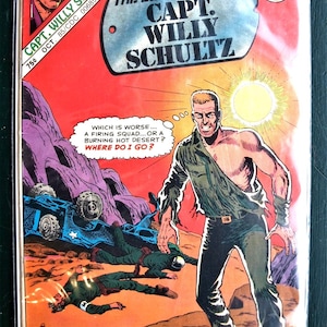 Captain Willy Schultz - The Lonely War by Charlton Comic Group  Vol. 2, # 76 Oct. 1985 - VF+