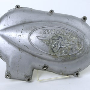 Vintage Zündapp TROPHY 250cc Side Engine Case Cover, #263Z205, Right  - Fits Years 1959 & 1960 - Good+ Used Condition