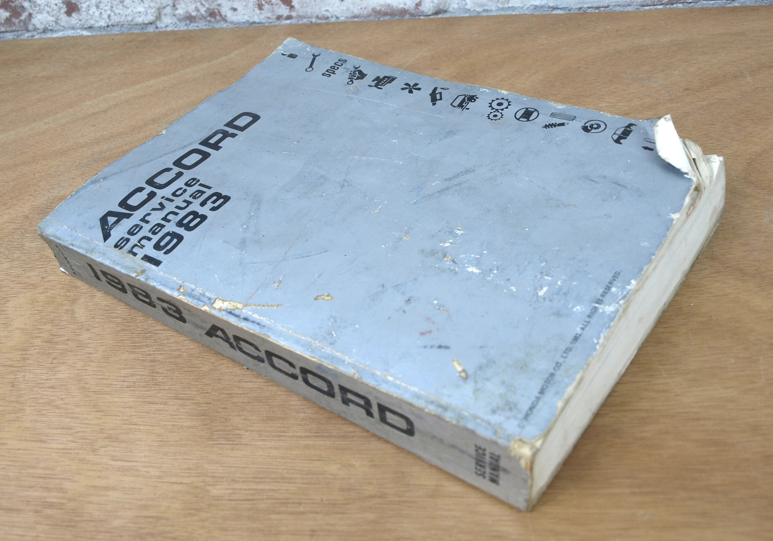 ACCORD Service Manual 1983 - Honda Motor Co., Ltd. 1982 - Auto