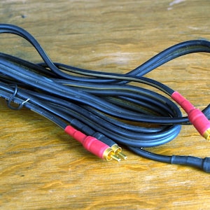 DISCWASHER RCA Cable Gold-ENS 6&#39; Premium Phono Turntable Interconnect