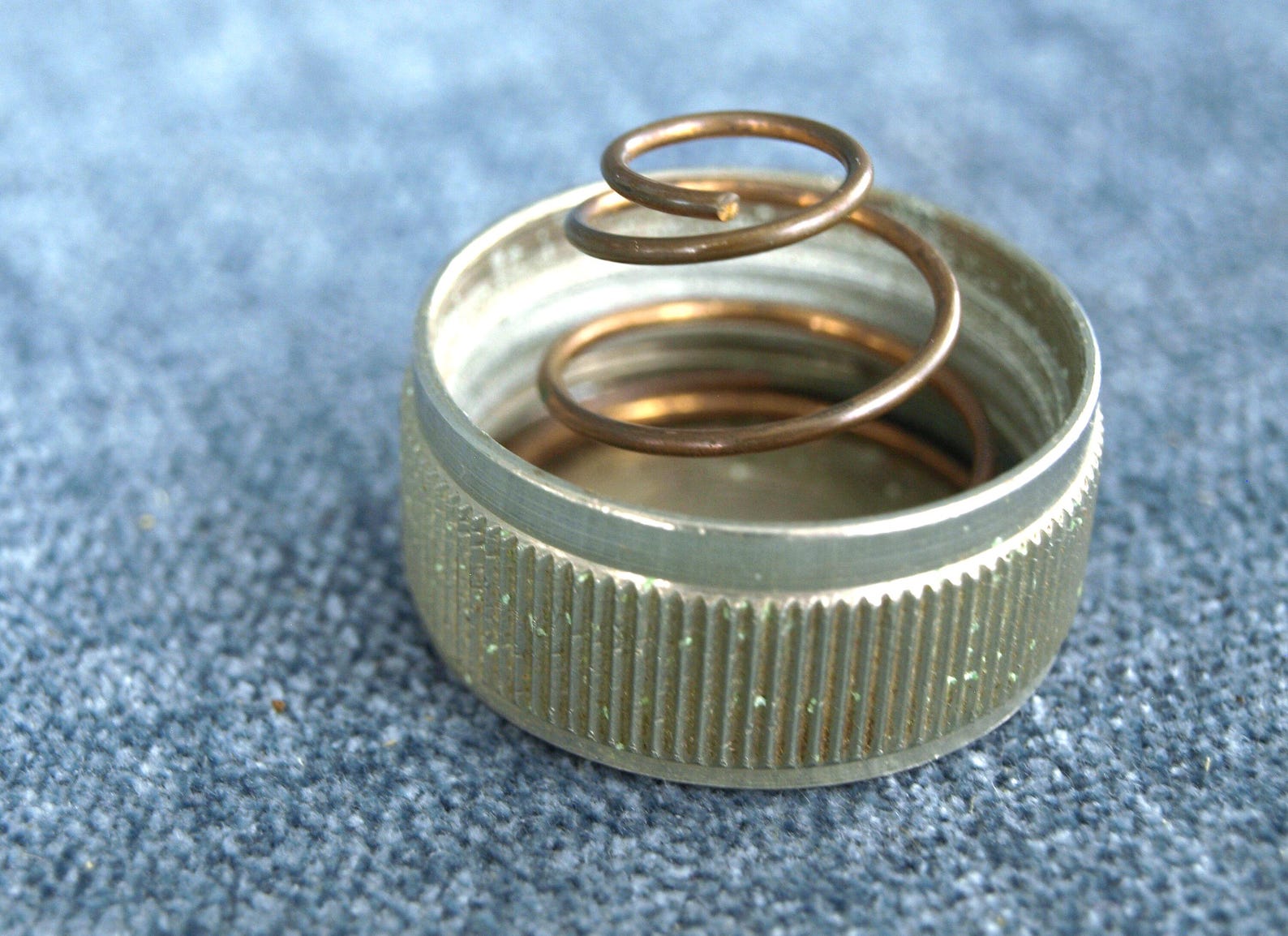 Spring Loded Cap Vintage Argus Round Metal Spring Loaded Cap Camera or Projector Part ...