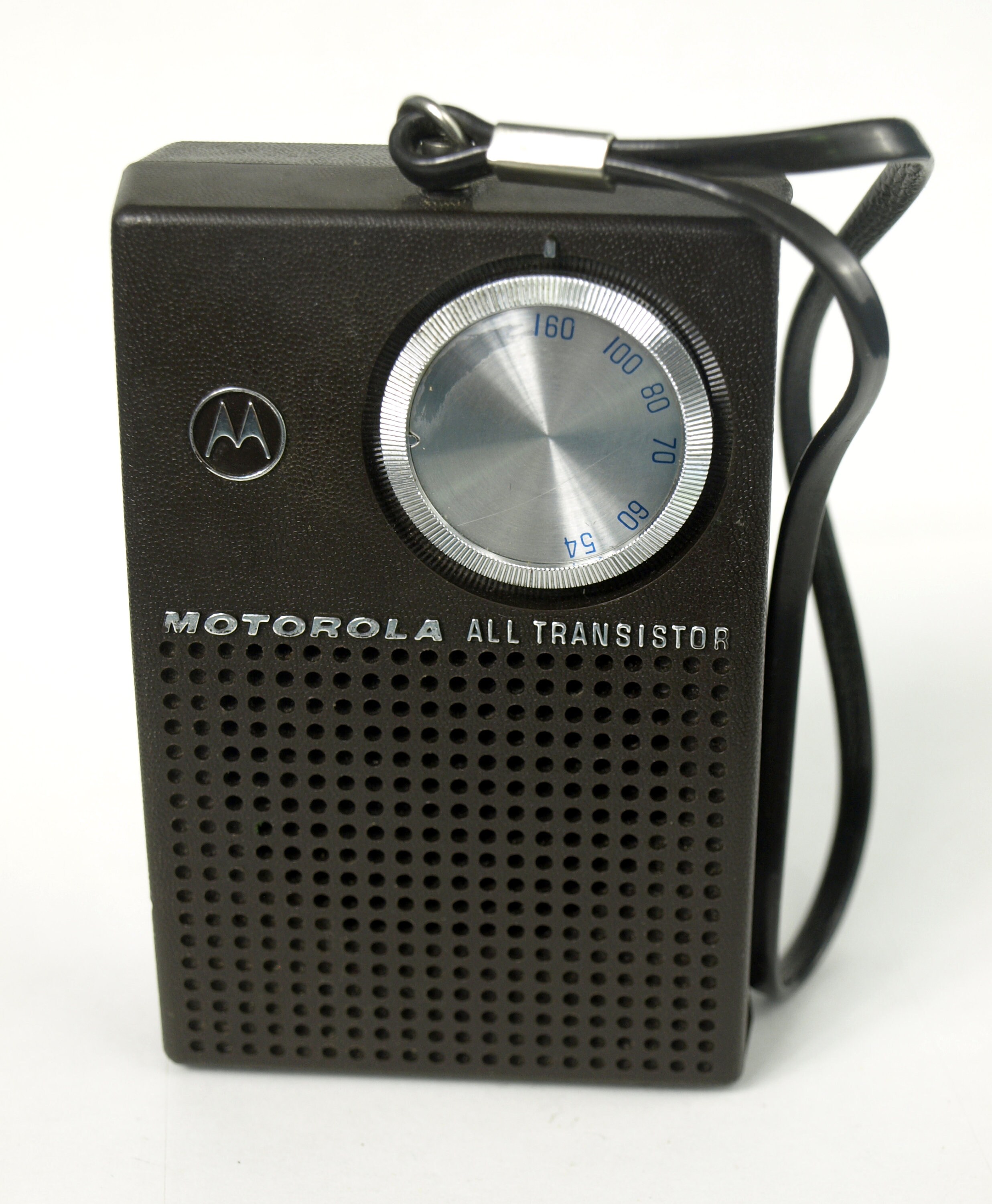 For Repair Vintage Motorola Transistor Radio Green X12E1 W/Case 1959