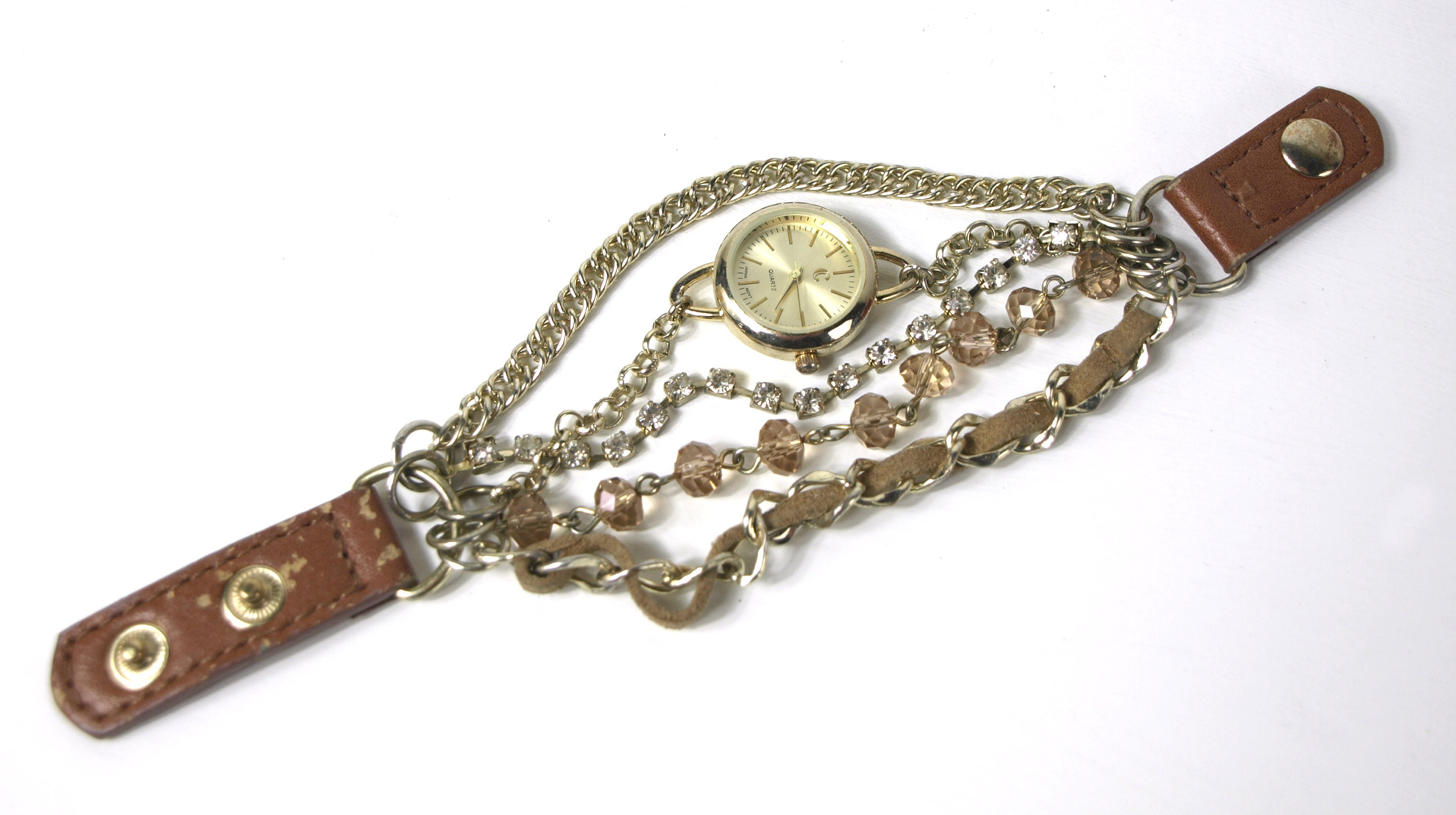 Vintage Womens BOHO Style Fashion Quartz Wrist Watch W  display picture 2