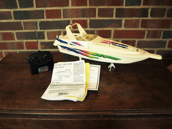 Nikko Sea Ray RC Remote Controlled Speed Boat Yacht – Missing