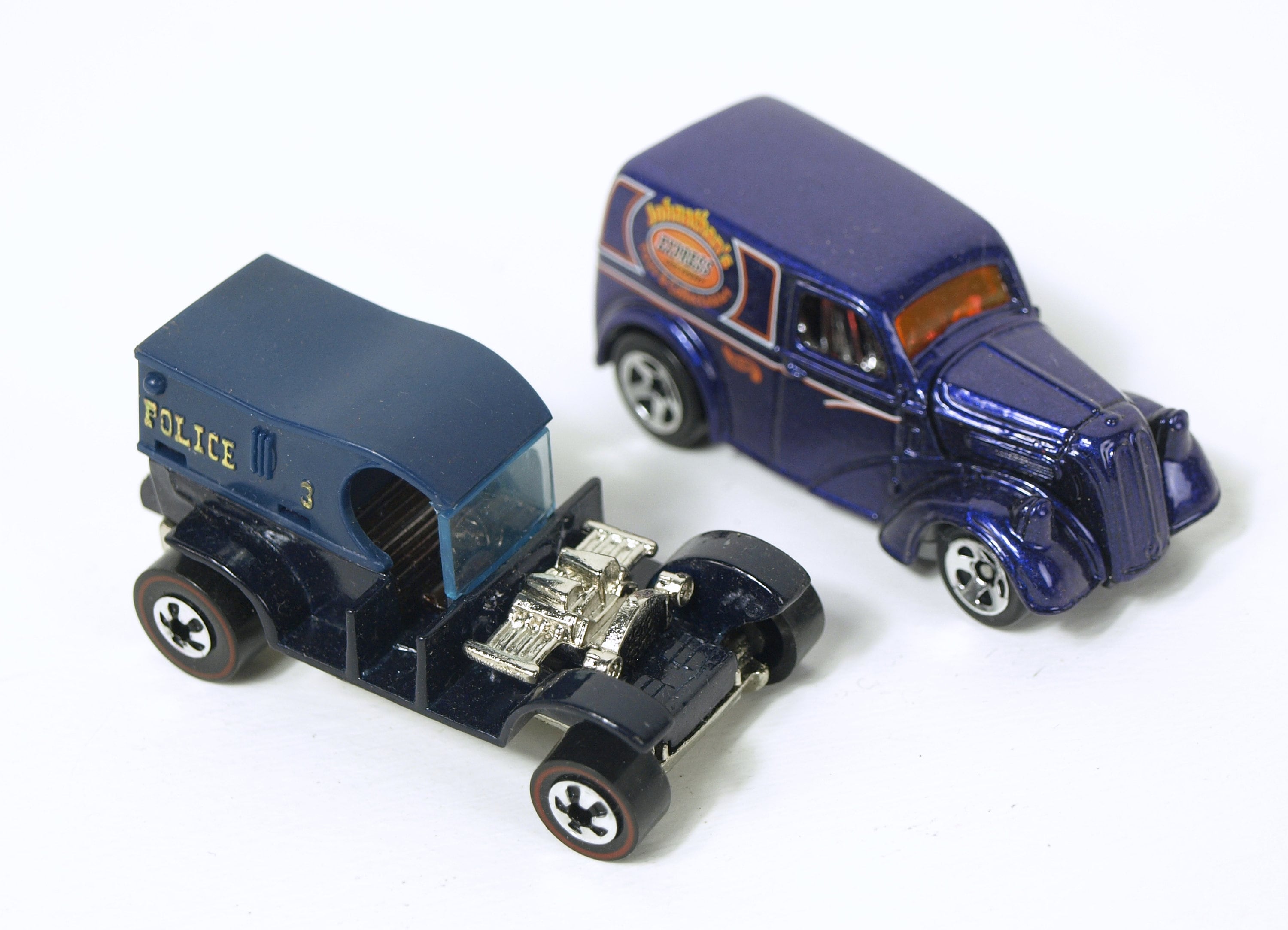 Vintage Hot Wheels Collection - 2 Cars: 1969 Redline Paddy Wagon