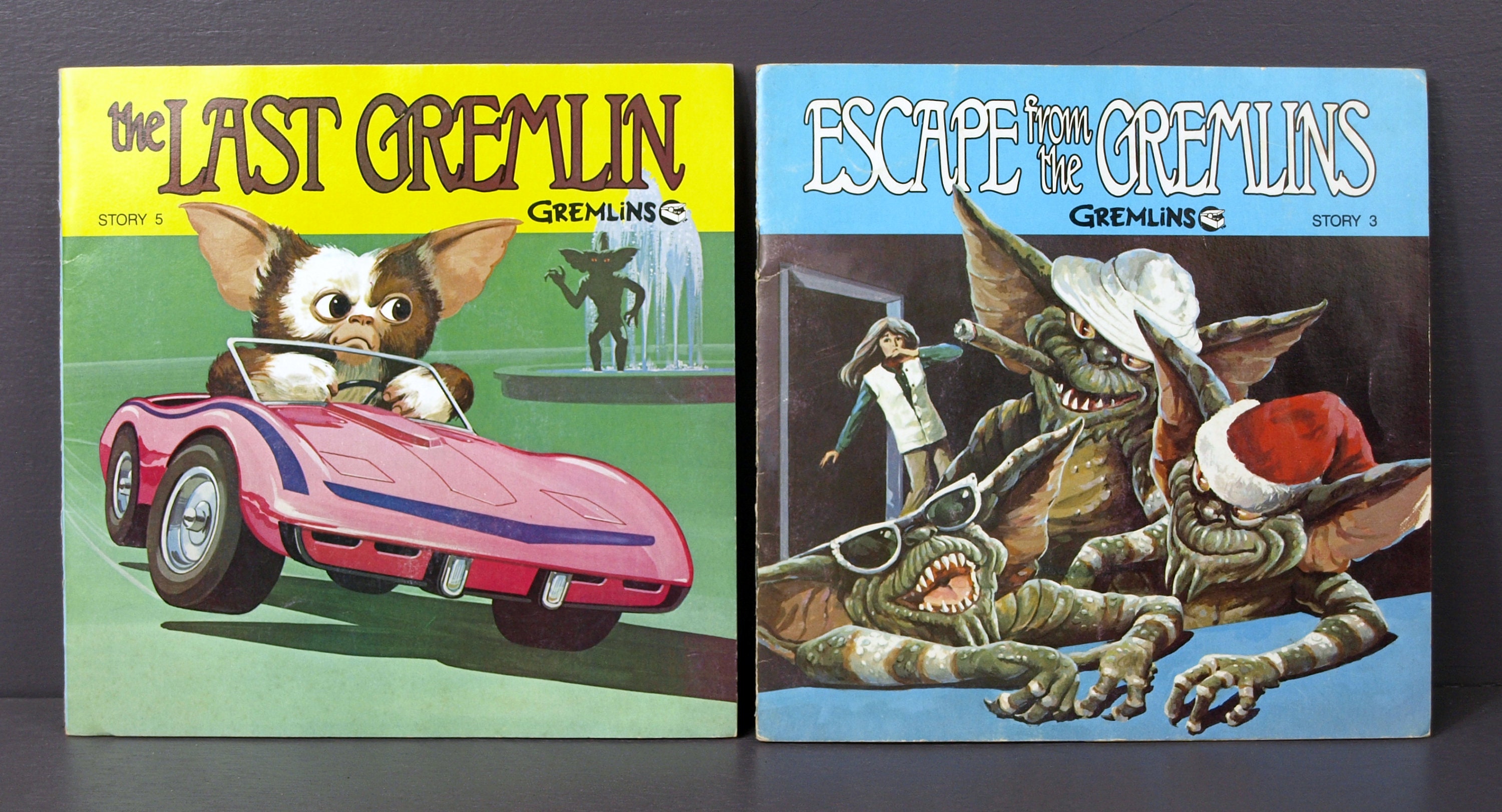 1984 Gremlins Book & Records - the Last Gremlin Story 5 and Escape