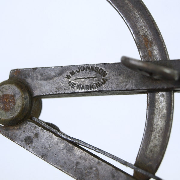 Antique WM JOHNSON 6” Compass, Circa late 1800's - Woodworking & Cabinet Maker Tools - Collectibles