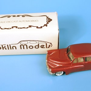 Vintage 1948 No. 2 Tucker Torpedo von Brooklin Models 1/43 Diecast Spielzeugauto circa 1980er Jahre Made in England
