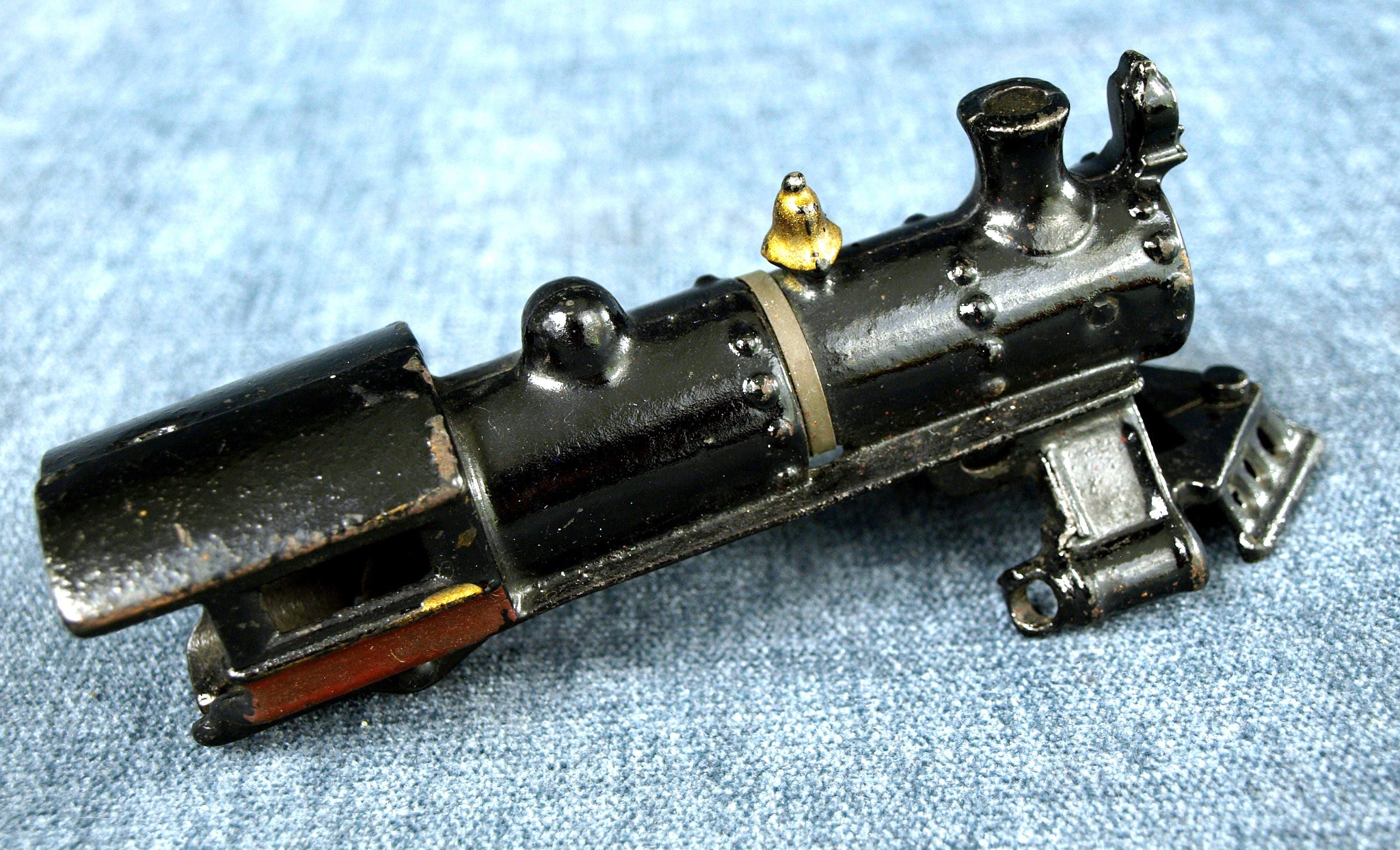 Vintage Hafner Prewar Wind-up Cast Iron Locomotive Train #109 From 1925 ...