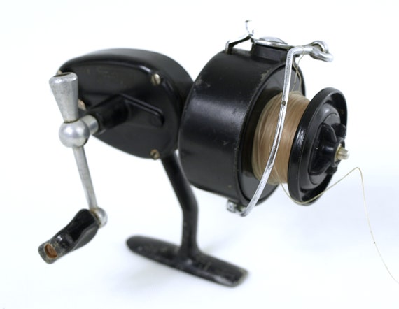 Vintage Mitchell 3-0-0 Spinning Fishing Reel, Circa 1950's Made in