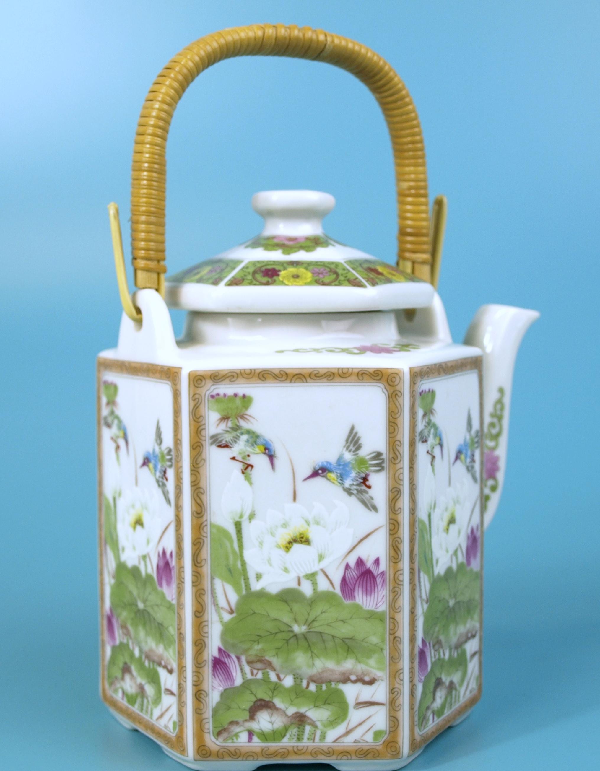 Japanese Antique Tea Set Birds - Etsy