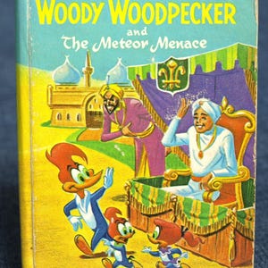 Woody Woodpecker und The Meteor Menace von Don Christensen 1967 Big Little Book 39 Cent Hardcover