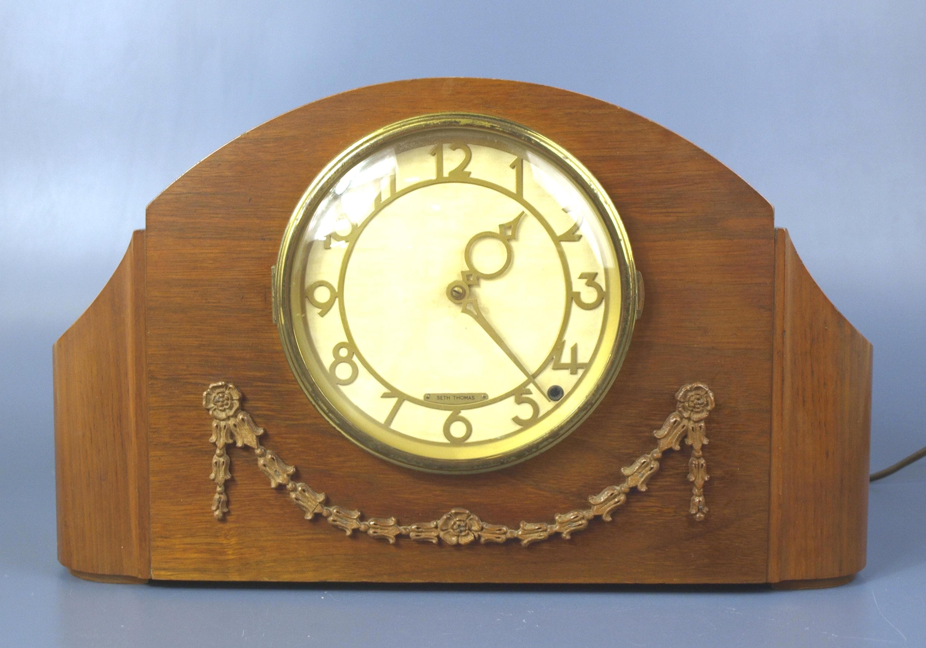Rare Vintage Seth Thomas Clock Southbury 4010 1E Electric Mantle