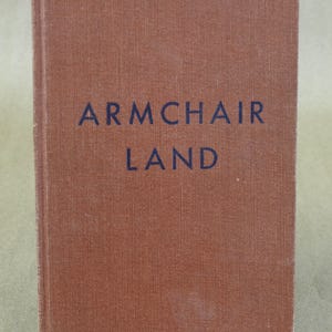 Vintage boek, 'Fauteuilland' door Anne Jennings - Publ. door Exposition Press, ca. 1950 - Afb. door BL Taylor: inclusief kaart ondertekend door auteur