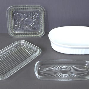 Vintage Refrigerator Dish Lids & More - Replacement Dishware - SOLD SEPARATELY - Very Good condition