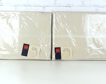 Bolsas para vestidos Jumbo de lona con armazón de acero. Dimensiones: 38 x 51 x 137 cm. Nuevas, sin usar. Lote de 2 unidades.