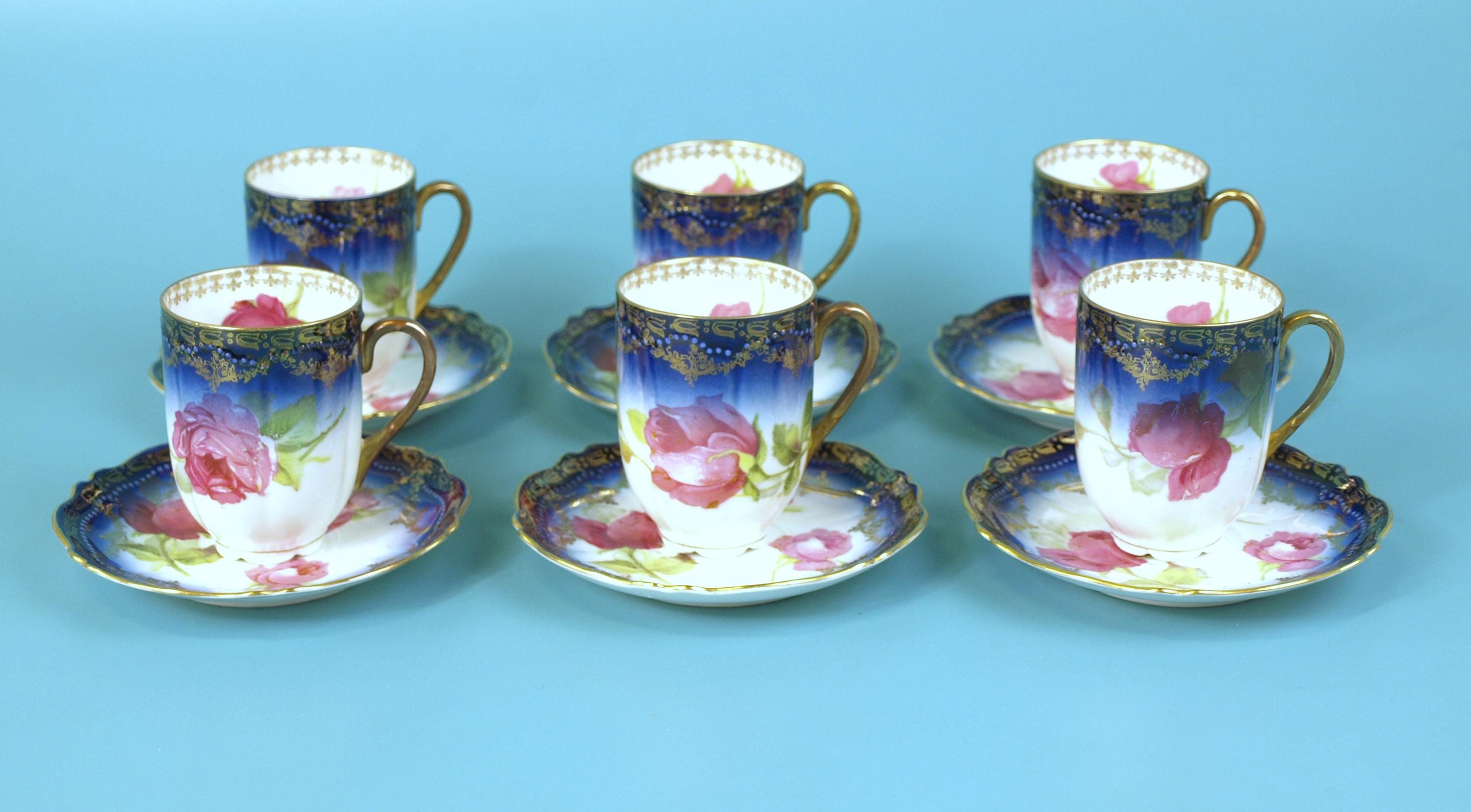 Antique chocolate cups - Etsy 日本