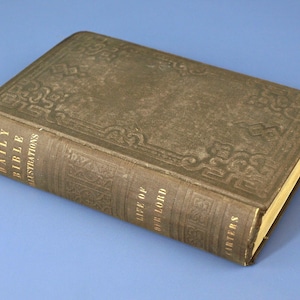 Daily Bible Illustrations: Being Original Readings for a Year by John Kitto, D.D. F.S.A. - Robert Carter & Bros., 1857 - HC, no DJ - Good+