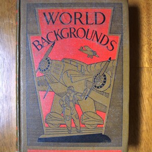 World Backgrounds by Charles A. Coulomb MacMillan Company 1937 Book