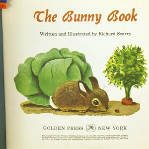 Mid Century Children's Animal Books: 