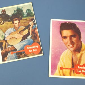 Elvis Presley 1956 Trading Card - Etsy