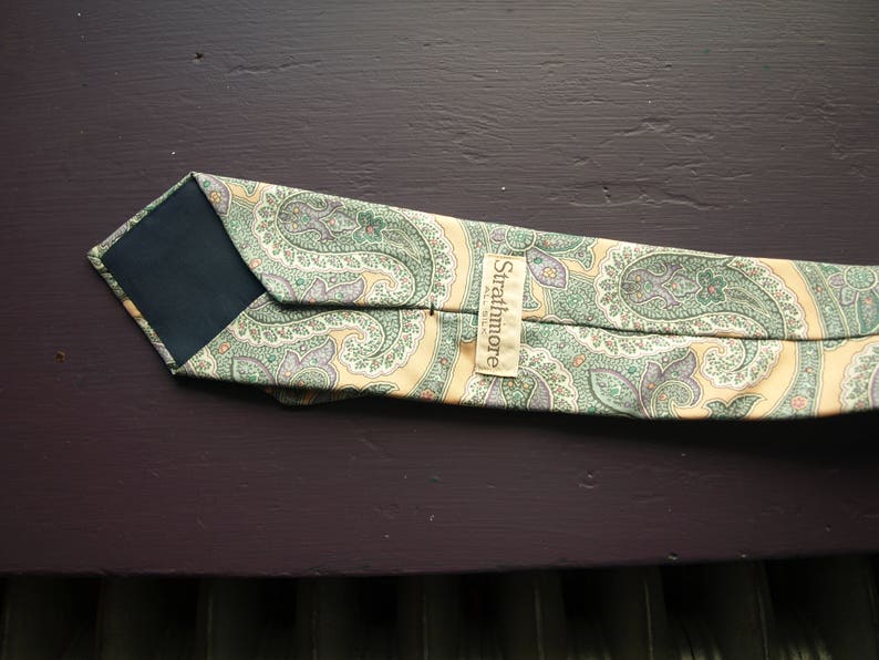 Strathmore All Silk Paisley Tie