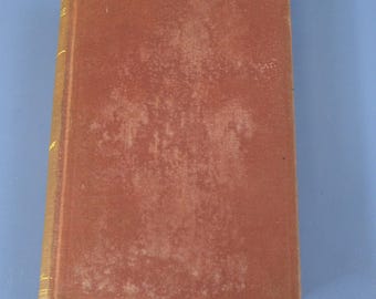 Antique Jane Eyre by Charlotte Bronte, 1902 AL Burt Home Library Hardcover Red Cloth Gilt, Classic Gothic Victorian Romance Decor Book