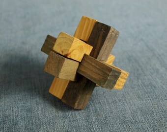 Brain Teaser 3D Puzzle 3.25 - Etsy 