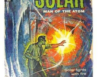 Jahrgang März 1962 Doktor Solar Mann des Atom Comic Buches in 5.0 VG / FN Zustand