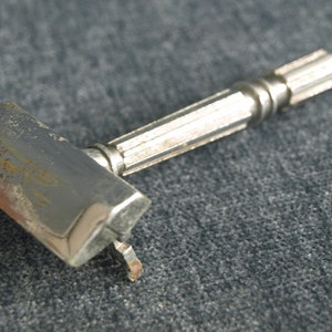 Vintage Gem Micromatic Single Blade Shaving Razor - Chrome Plated