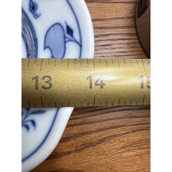 マイセン ブルーオニオン 磁器 14インチ サービングプラッター。ドイツ