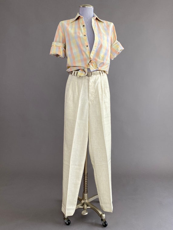 Vintage Yves Saint Laurent Sportswear Dress Shirt… - image 2