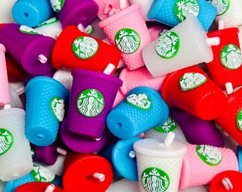Tumbler Focal Beads, Pen Beads, Starbies Beads, Beads for Pens, Badge Reel Beads, DIY Focal Beads, Bulk Beads, Beads for Lanyard