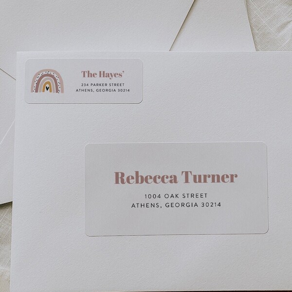 Recipient Address Etsy