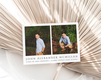 Graduation Announcement Template 2024 | Graduation Invitation | Graduation Cards Printable | Graduation Party Invites | Senior Graduation