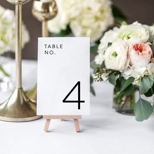 Printable Table Numbers | Table Number Template | Wedding Table Numbers | Calligraphy Table Numbers | Editable | Instant Download | AN16