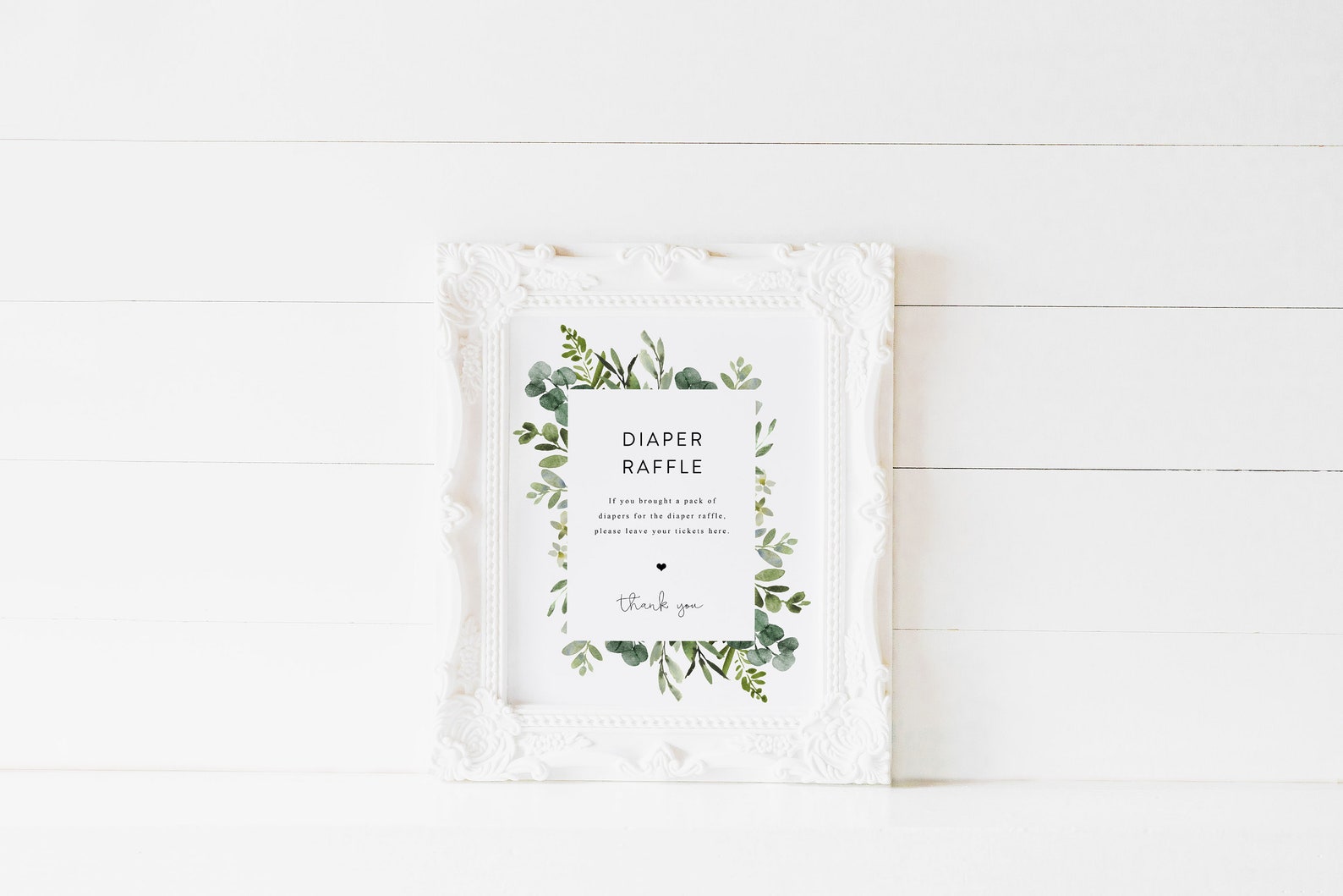 Diaper Raffle Sign Template Printable Diaper Raffle Sign Etsy