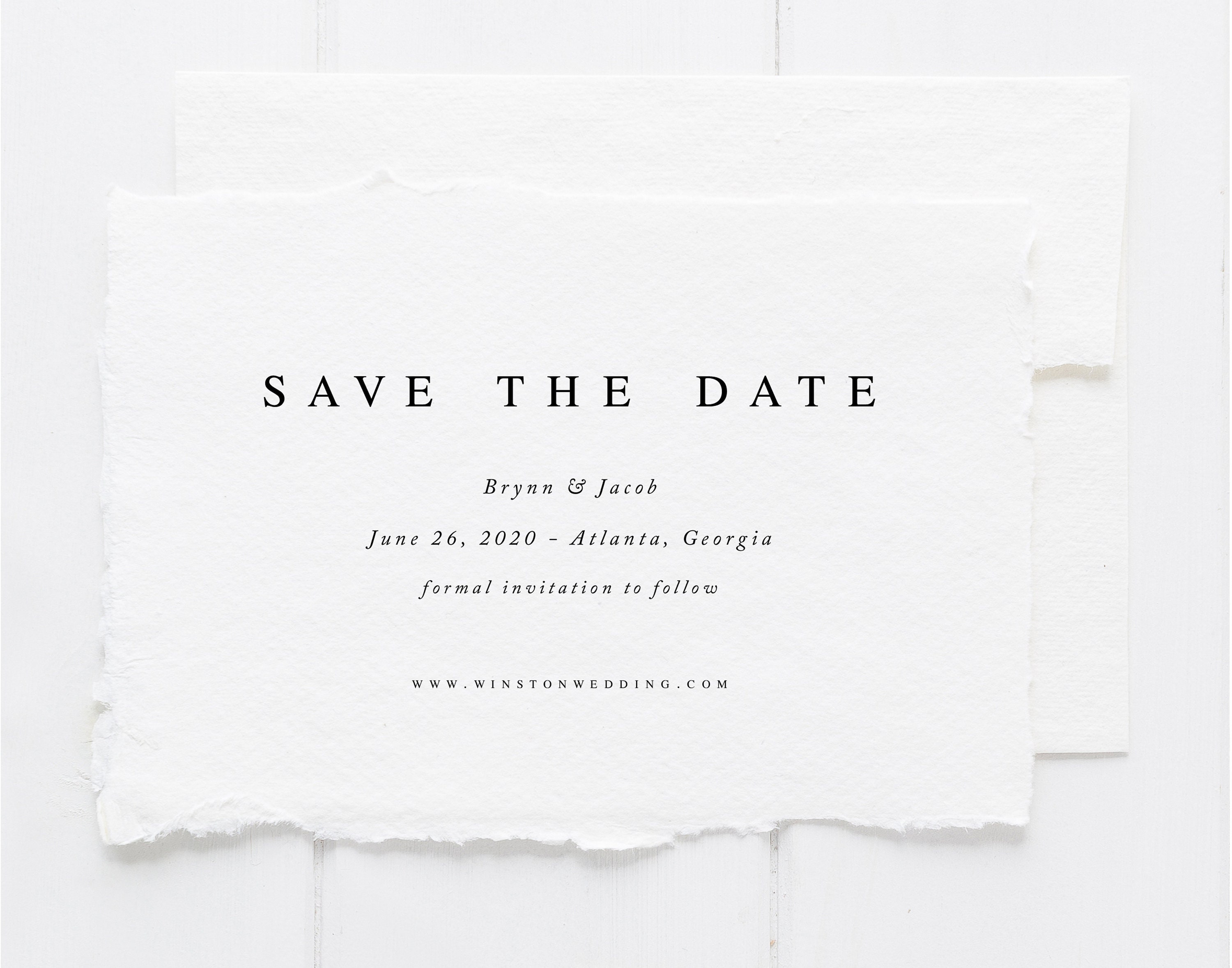 Printable Save the Date Template Save the Date Card Simple Etsy