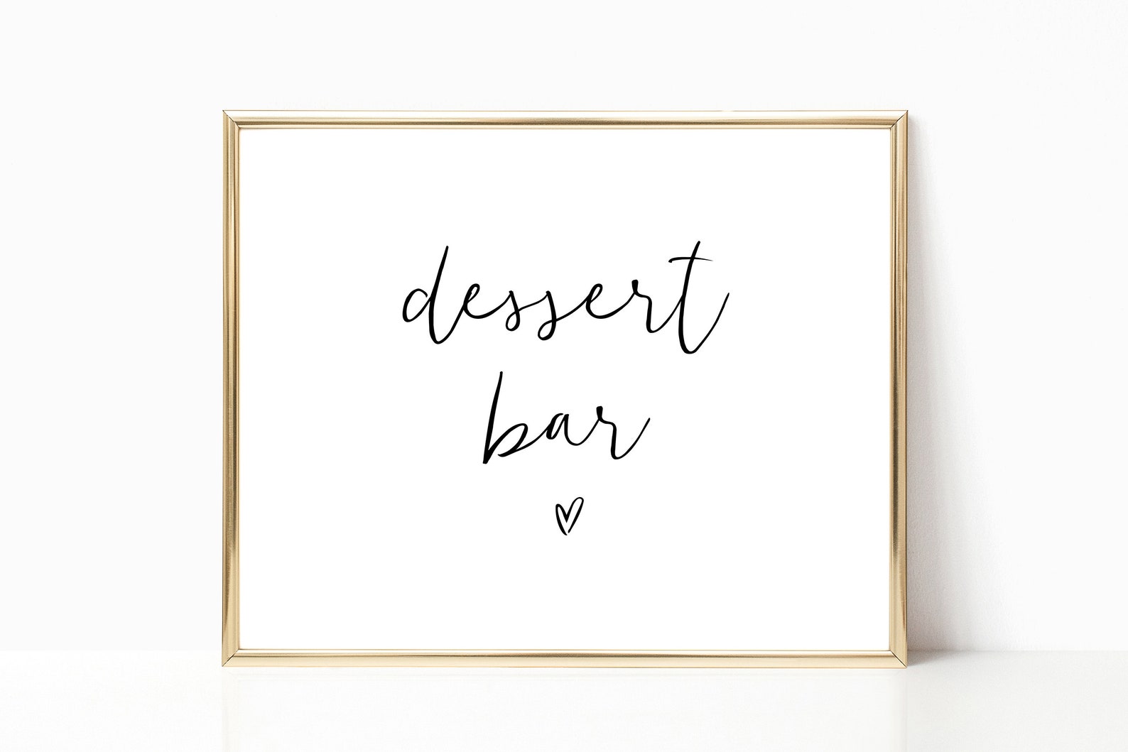 Printable Dessert Bar Sign Dessert Bar Printable Editable | Etsy