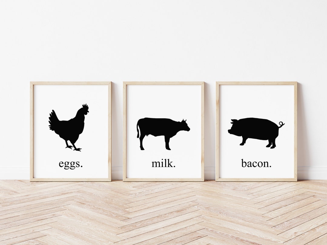 Printable Farmhouse Wall Art Farmhouse Kitchen Décor Printable ...