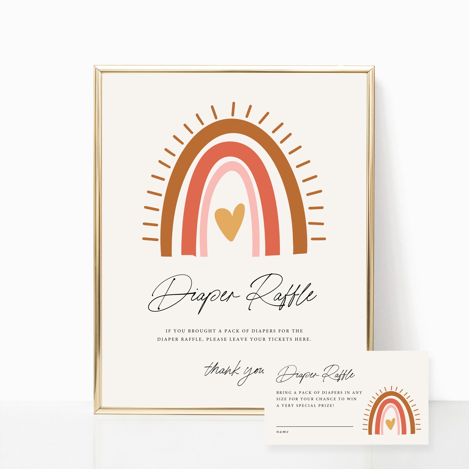 Diaper Raffle Sign Template Printable Diaper Raffle Sign - Etsy