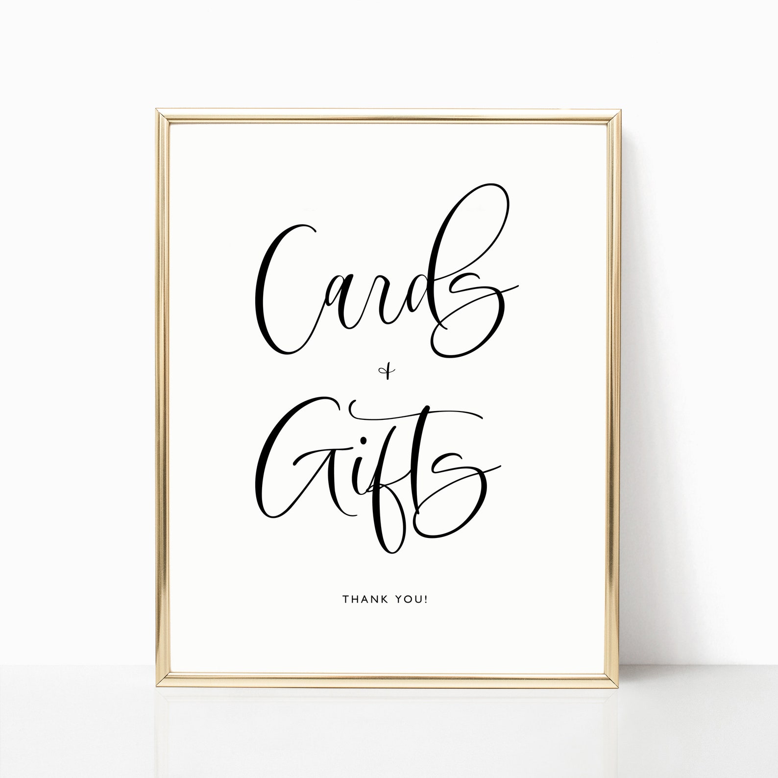 Printable Cards and Gifts Sign Cards and Gifts Sign Cards - Etsy